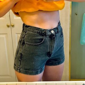 RARE American Apparel Jean shorts